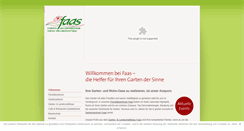 Desktop Screenshot of faas-pflanzen.de